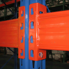 重型/托盘货架 立柱与横梁衔接细节